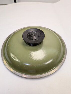 Vintage Club Aluminum Replacement Lid Harvest Green 6-3/4" Pan Cover 1qt 1.5qt